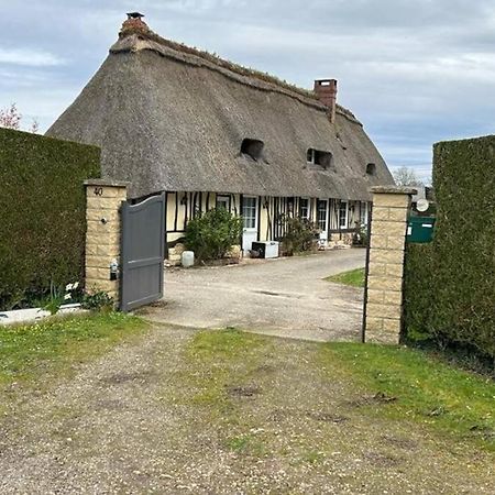 Chaumiere De Charme Cosy Villa Saint-Éloi-de-Fourques Exteriör bild
