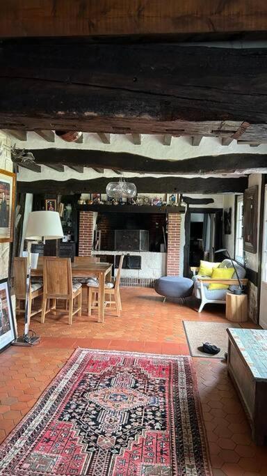 Chaumiere De Charme Cosy Villa Saint-Éloi-de-Fourques Exteriör bild
